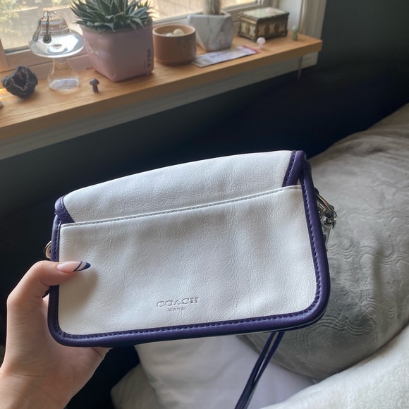 coach penny leather crossbody bag - Picture 6 of 8